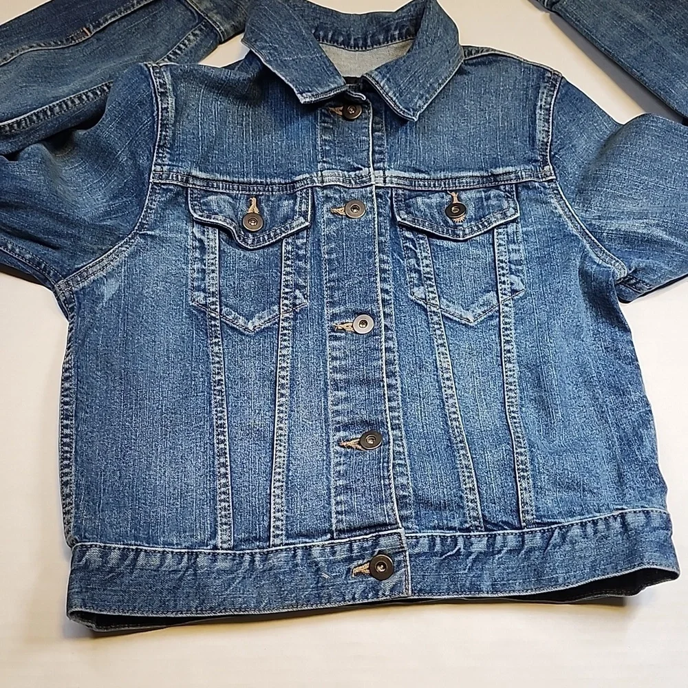 Uniqlo Dark Wash Denim Jacket Size S